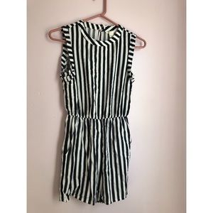 Striped romper from H&M!